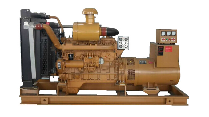周矶办事处上柴250kw大型柴油二手发电机组